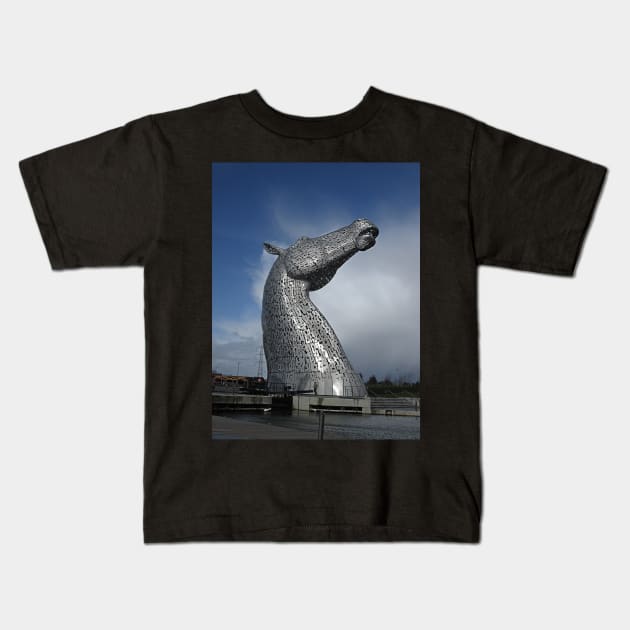 The Kelpies - Baron (4) Kids T-Shirt by MagsWilliamson